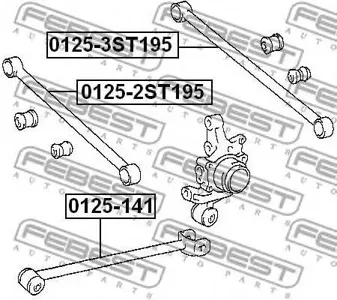 FEBEST 01252ST195 Рычаг