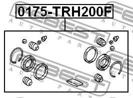FEBEST 0175TRH200F Ремкомплект суппорта тормозного переднего