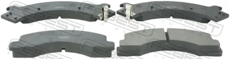 FEBEST 0201F22F Колодки торм.передние