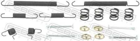 FEBEST 0204B10RSRKIT Комплект монтажный барабанных колодок Nissan Almera 2006-2012 0204-B10RSR-KIT