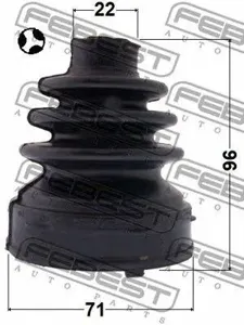 FEBEST 0215F15T Пыльника шруса