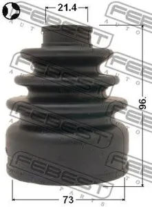 FEBEST 0215J1016 Пыльника шруса
