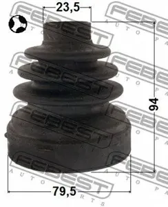 FEBEST 0215J32T Пыльника шруса