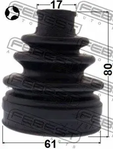 FEBEST 0215T31RT Пыльника шруса