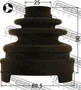 FEBEST 0215Z51T Пыльника шруса