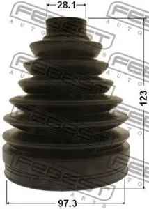 FEBEST 0217PJ32 Пыльника шруса 