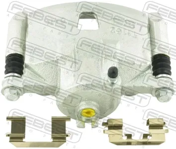 FEBEST 0277B10FR Тормозной суппорт передний правый (со скобой)