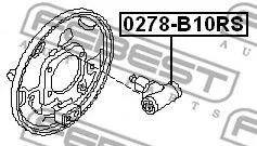 FEBEST 0278B10RS Рабочий тормозной цилиндр задний