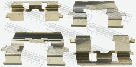 FEBEST 0303ACCF Монтажный комплект для дисковых колодок
