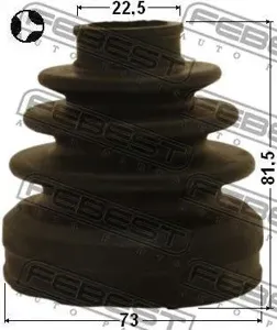 FEBEST 0315YF4TR Пыльника шруса внутреннего комплект73x81.5x22.5