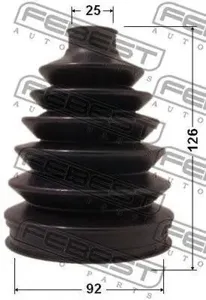 FEBEST 0317PRE20 Пыльника шруса