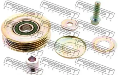 FEBEST 0387CRV Ролик натяжной ремня кондиционера Honda Accord 03-08 Civic 95-01crv i