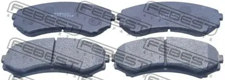 FEBEST 0401V75F Колодки торм.передние