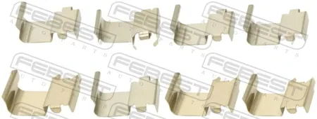 FEBEST 0403COLTF Монтажный комплект для дисковых колодок MITSUBISHI LANCER 2000-2009 0403-COLTF