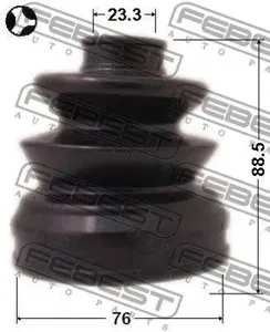 FEBEST 0415DJ24 Пыльника шруса