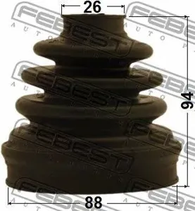 FEBEST 0515BL23MT Пыльника шруса внутреннего комплект88x94x26