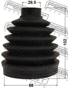 FEBEST 0517PBT50 Пыльника шруса
