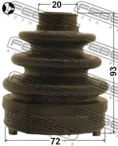 FEBEST 0815G12 Пыльника шруса