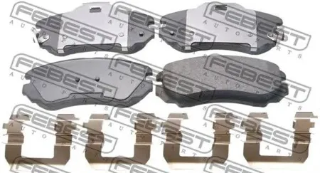 FEBEST 1201ELANF Колодки торм.передние Hyundai Tucson 2004-2010