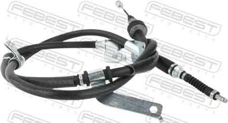 FEBEST 12100D7RH Трос стояночного тормоза, правый