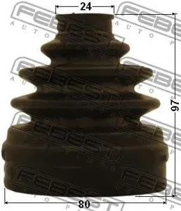 FEBEST 1215IX35RH Комплект пыльника шруса внутреннего 80X97X24 Hyundai IX35 09-15