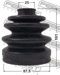 FEBEST 1217011 Пыльника шруса  наружного (87 5x101x25) КОМПЛЕКТ ( Nissan Primera P11 1996-2001)