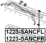 FEBEST 1223SANCFR Стойка стабилизатора передняя правая