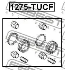 FEBEST 1275TUCF Ремкомплект суппорта переднего Hyundai Grand eur TG 05>