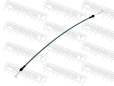 FEBEST 1299DCCER Трос внешн ручки двери Kia SPECTRA, Cerato 04- 1299-DCCER