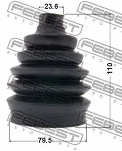 FEBEST 1417PNACTR Пыльника шруса наружного комплект pvc 79.5x110x23.6