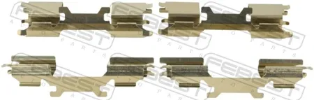 FEBEST 1603W906F Монтажный комплект для дисковых колодок