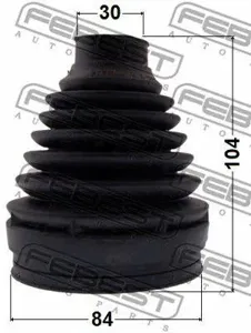 FEBEST 1615P169 Пыльника шруса внутреннего (84X104X30) Mercedes GLK-CLASS 204 4 MATIC 2008-