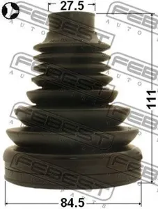 FEBEST 1715Q5T Комплект пыльника, приводной вал