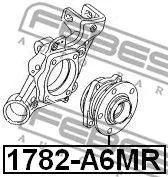 FEBEST 1782A6MR Комплект подшипника ступ. зад. Audi 04>