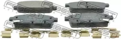 FEBEST 1801ASJR Колодки торм. GM Astra J 10- задн.