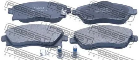 FEBEST 1801CORCF Колодки торм.передние