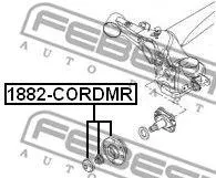 FEBEST 1882CORDMR Ступица задняя ( Opel Corsa D 2006-)