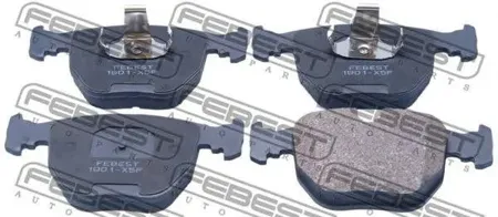 FEBEST 1901X5F Колодки торм.передние