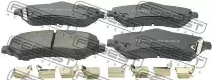 FEBEST 2001CARVF Колодки торм.передние КОМПЛЕКТ
