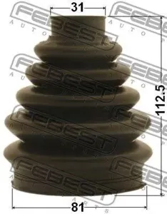 FEBEST 2117PCA216 Комплект пыльника шруса  наружнего Ford C-Max Mondeo 06>