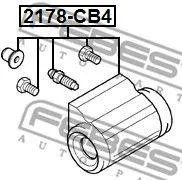 FEBEST 2178CB4 Рабочий тормозной цилиндр Ford Transit Connect all 02>
