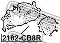 FEBEST 2182CB8R Подшипник ступицы   комплект задней Ford Focus 11>