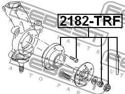 FEBEST 2182TRF ступица передняя Ford Transit Tourneo 2.3 16V2.22.43.2 TDCi 06>
