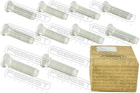 FEBEST 2184002PCS10 ШПИЛЬКА КОЛЁСНАЯ (10 шт. в уп.цена за упаковку) цена за 1 шт. Ford Transit TT9 2006-2013 [EU]
