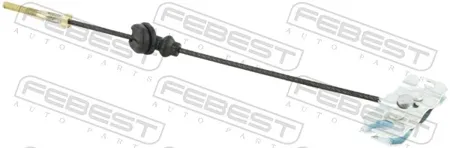 FEBEST 22100FBF Трос ручного тормоза Kia SPECTRA 00- Carens