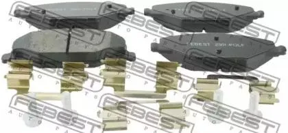 FEBEST 2301POLF Колодки торм.передние VW Polo SEDAN 2301-POLF