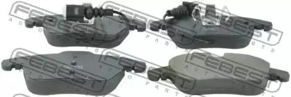 FEBEST 2301TIGF Колодки торм.передние лев,прав.