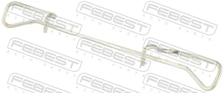 FEBEST 2303001 Пружина прижимная тормозных колодок