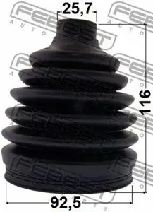 FEBEST 2317EOS Пыльника шруса  наружного комплект 92.5x116x25.7
