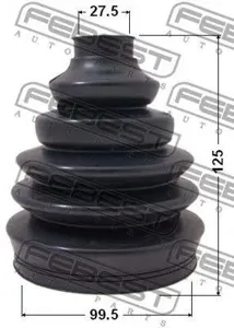 FEBEST 2317PT5 Комплект пыльника шруса наружного термопласт VW Multivan V 2.01.9TDi 03>